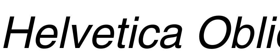 Helvetica Oblique cкачати шрифт безкоштовно